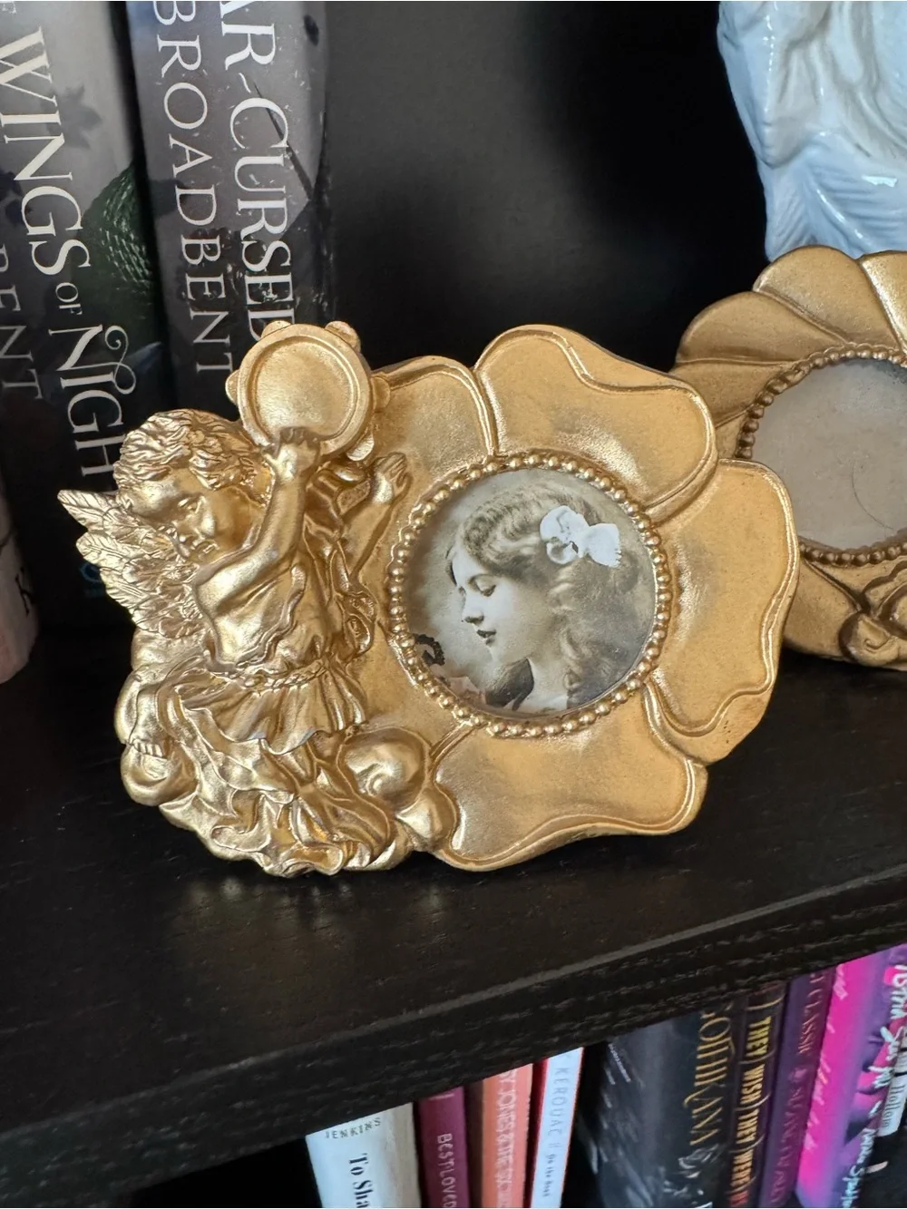 Gold Cherub Decorative Photo Frame Set - Home Accents